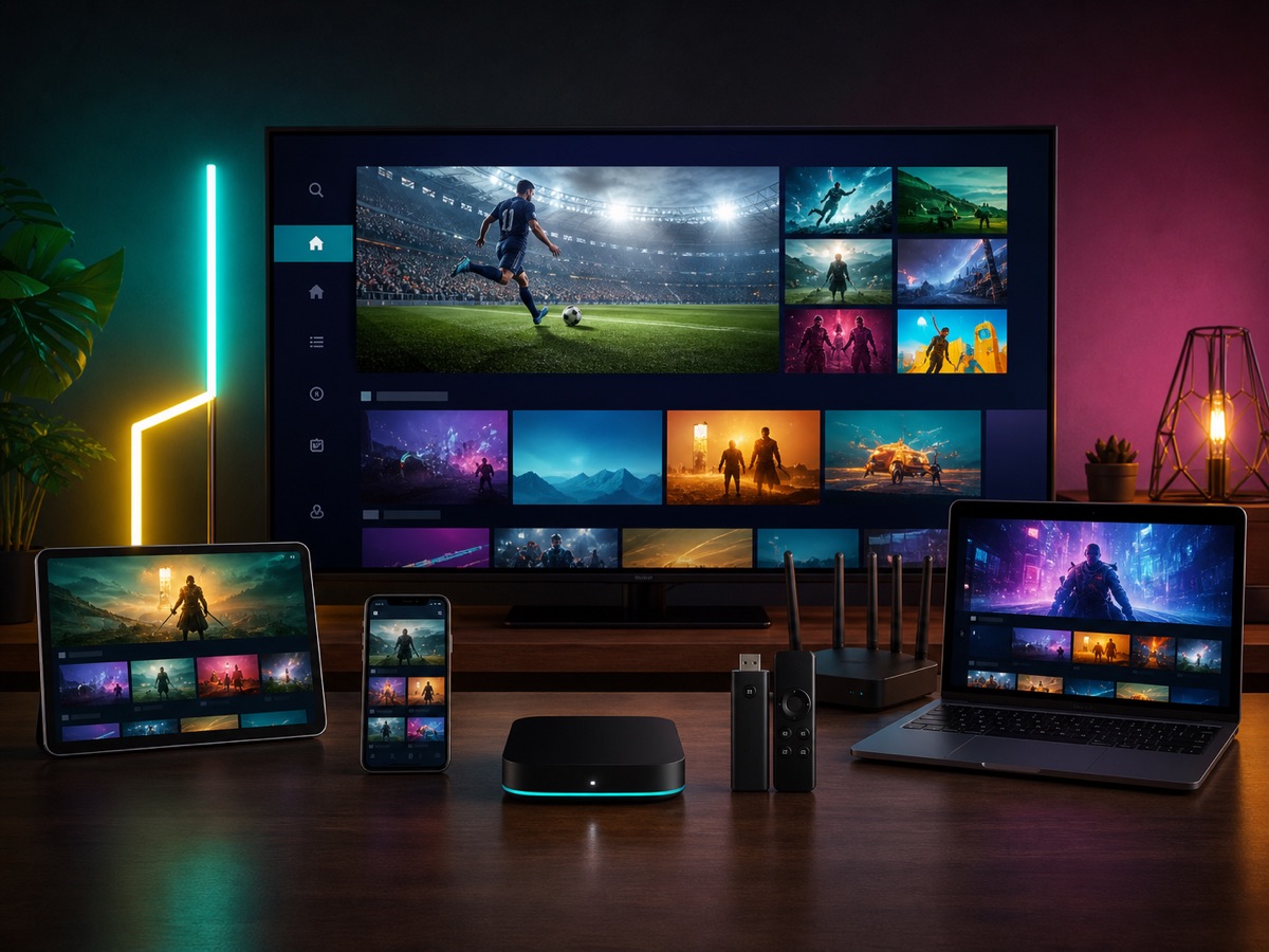 IPTV Smart Pro setup on smart TV for South Africa streaming